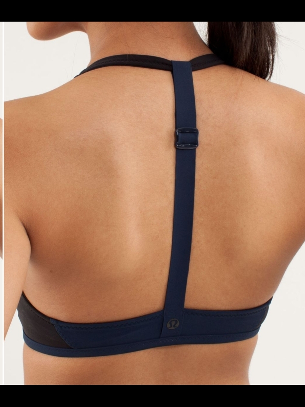 Lululemon Board Balance Black Sport Top Size 4